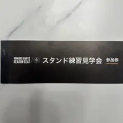 読売ジャイアンツ 東京ドーム スタンド打撃練習見学券 1セット(3枚
