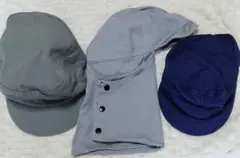 作業用 溶接頭巾 ３点セット Mサイズ