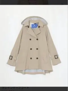 【kay様専用】BLUE LABELラミネートストレッチタフタレインケープコートのサムネイル