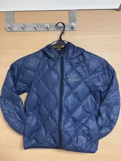 mont-bell キッズ ダウンコート ネイビー・グリーン