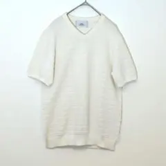 monsieur NICOLE ムッシュ ニコル 半袖ニット　サマーニットのサムネイル