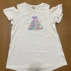 any FAM ドレスプリント Tシャツ 150