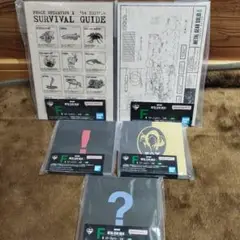 一番くじ　メタルギア　F賞　ステーショナリー 5種　コンプセット