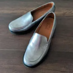Naturalizer ローファー シルバー 厚底のサムネイル
