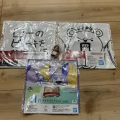 ワンピースフィギュア♡タオル3枚SET