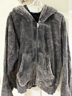 DIESEL ダークグレージップアップパーカー