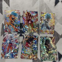 スーパードラゴンボールヒーローズ 6枚セット
