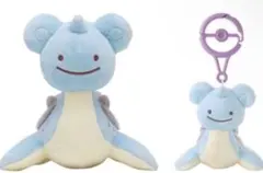 韓国限定 ポケモン ピカチュウ ラプラス メタモン変身 ぬいぐるみ