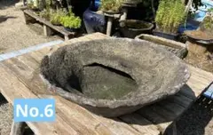 メダカ鉢 ‼️水鉢 睡蓮鉢 中野行山造‼️横幅48センチ - メルカリ