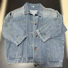 130サイズ ライトブルー デニムジャケット