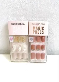 DASHING DIVA MAGIC PRESS ネイルチップ　2個セット