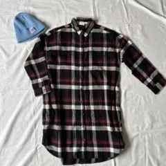 UNIQLO ソフトフランネルシャツワンピース Mサイズ