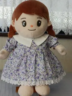 さっちゃん様専用 　　おしゃべりみーちゃん洋服　パフワンピ紫色