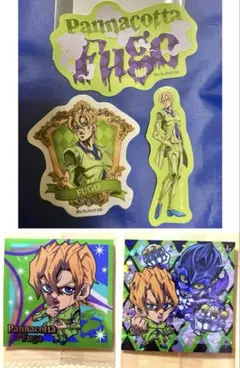 ジョジョの奇妙な冒険　黄金の風　ステッカーコレクション【RE】vol.1 フーゴ