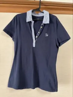 TOMMY HILFIGER トミーヒルフィガー　ネイビー ポロシャツ S/P