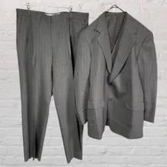 6372高島屋 ビジネススーツ上下3点セット ジャケット パンツ ベスト グレー