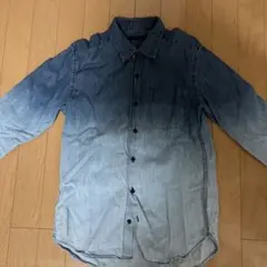 HARE グラデーションデニムシャツ