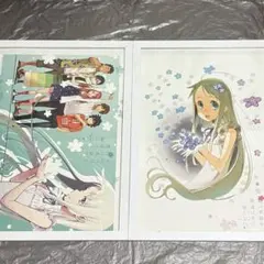 心が叫びたがってるんだ。前売り特典 田中将賀 ここさけ×あの花 コラボ