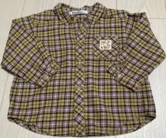 familiar ネルシャツ　ワイシャツ　90