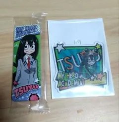 僕のヒーローアカデミア　ヒロアカ　蛙吹梅雨　ロング缶バッジ　アクキー