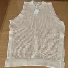 【新品】Arden i メッシュ編みニットベスト