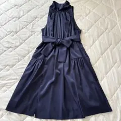 PEYTON PLACE サイズS ドレス ワンピース 結婚式 パーティー 濃紺