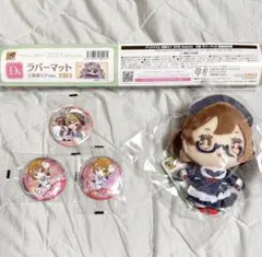 グッスマ 初音ミク MEIKO ぬいぐるみマスコット ラバーマット 缶バッジ