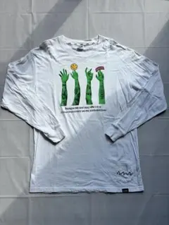 LEFLAH ロンT 長袖シャツ　古着　WANIMA ロンティー　メンズ