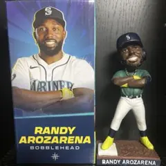 ランディ アロザレーナ マリナーズ ボブルヘッド 2025 Randy I88S