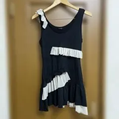 ROSE BUD ノースリーブチュニック ⭐︎ワンピース　ブラック