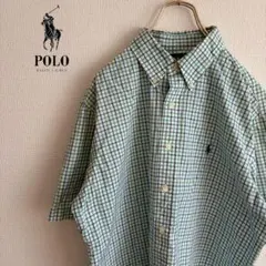 Ａ267 ラルフローレン　RALPHLAUREN メンズ　シャツ　L E1X3