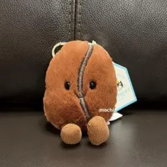 jellycat Coffee Bean Bag Charm キーホルダーのサムネイル