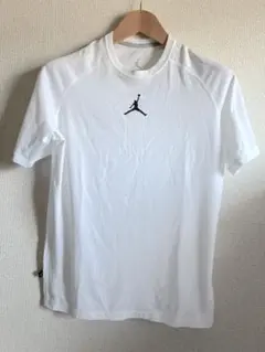 JORDAN Dri-FIT ホワイト Tシャツ XL ポリエステル100%