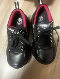 い*ん様 厚底ブラックスニーカー yosuke Mさいず