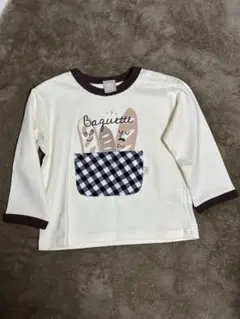 バゲットイラスト長袖Tシャツ