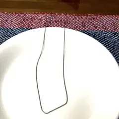 ネックレス チェーン シンプル シルバーカラー　39㎝のサムネイル