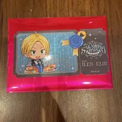 サカモトデイズ アモカフェ チケット風ステッカー 朝倉シン