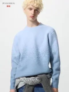 UNIQLO JW ANDERSON スフレヤーン グラデーションニット