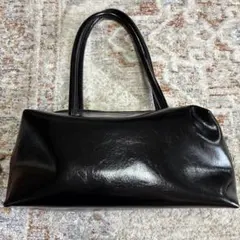 ラコレ　エナメル風バッグ