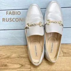 FABIO RUSCONI◾️シルバーローファーゴールドビット　ファビオルスコーニのサムネイル