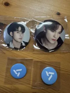 DFESTA SEVENTEEN 缶バッチ　２個セット