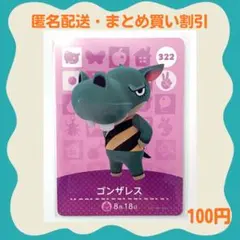 【匿名・即日発送】amiibo ゴンザレス あつまれどうぶつの森