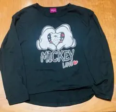 Disney ミッキーマウス 長袖Tシャツ 150