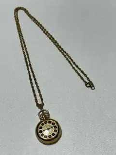中古品 旧Valgine バルジン ヴァルジン 絵柄手巻き式 懐中時計 稼働品のサムネイル