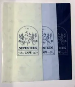 (匿名発送) クリアファイル　3種　SEVENTEENカフェ　JAPAN