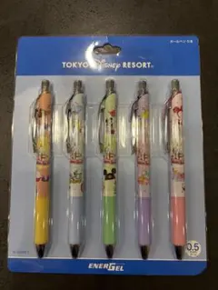東京ディズニーリゾート ボールペン 5本セット 0.5mm - メルカリ