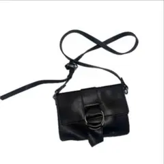 レザー調　ショルダーバッグ