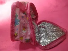 セサミストリート　エルモ　おにぎり保冷ランチバッグ　ピンク