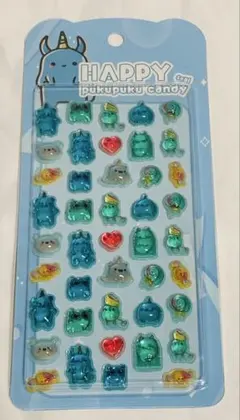 ハッピー　ぷくぷくキャンディシール　サイ　吉田産業