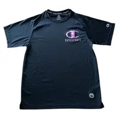 【XL】チャンピオン バスケTシャツ 黒 ドライ 抗菌防臭